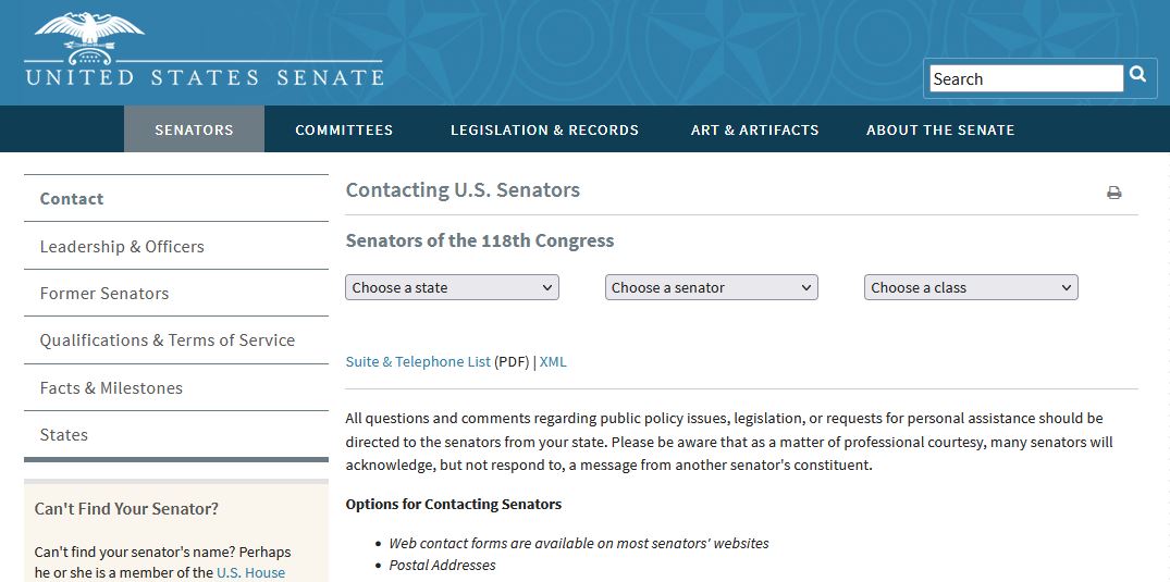 How to Fax Politicians and Political Candidates