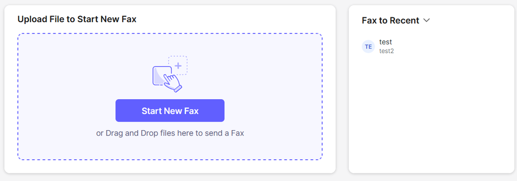 fax.live start page